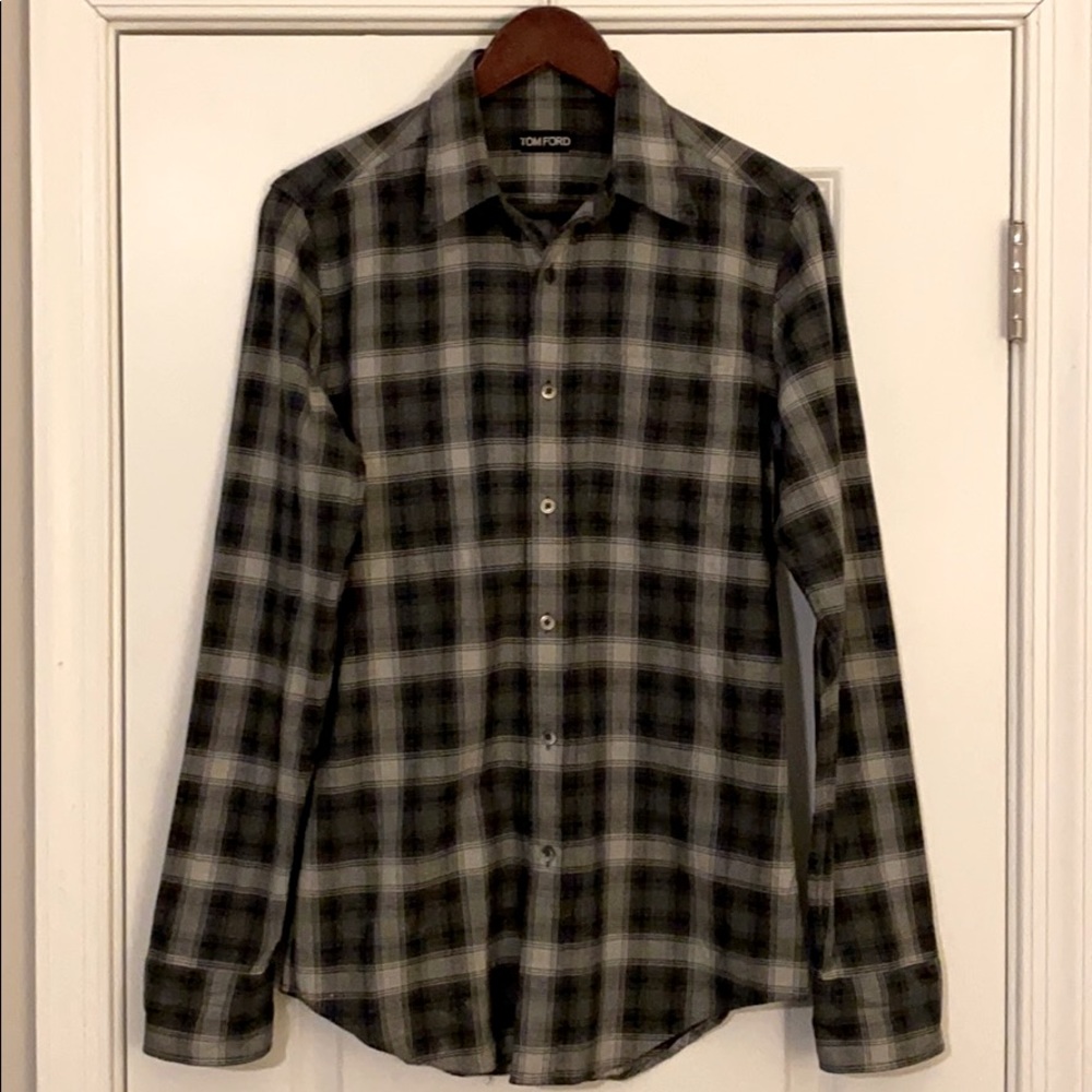 Tom Ford Flannel Button Down